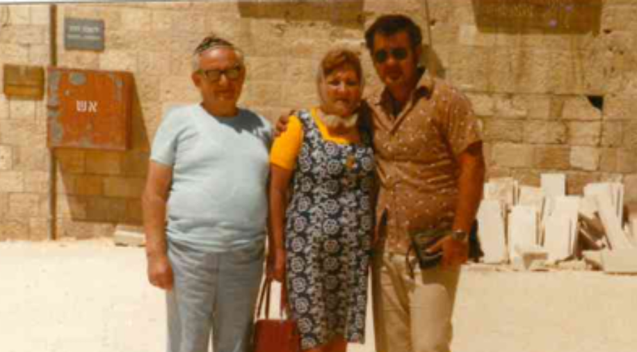 Antal and Manci in Israel