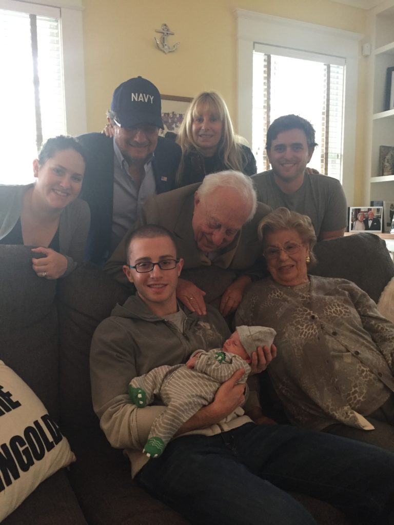 Bedzow Feingold with New Baby