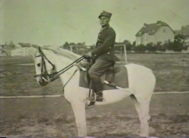 Chaim Wolfe in the Polish Army (1938).